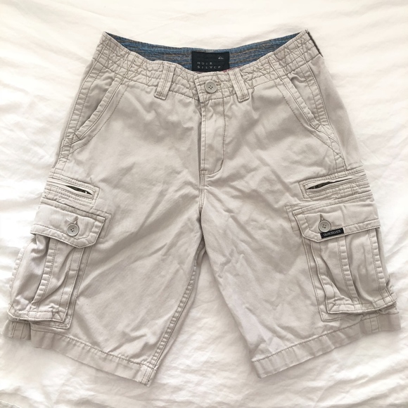 Quiksilver Other - Men's Quiksilver Tan Cargo Shorts Size 30
